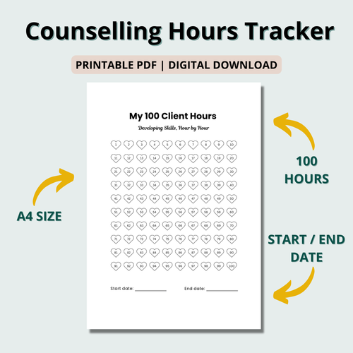 Counselling Hours Tracker