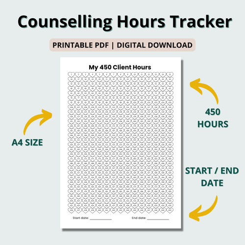 Counselling Hours Tracker