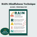 RAIN: Mindfulness Technique