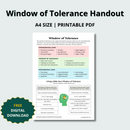 Window of Tolerance Handout