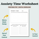 Anxiety Time Technique (Printable PDF)