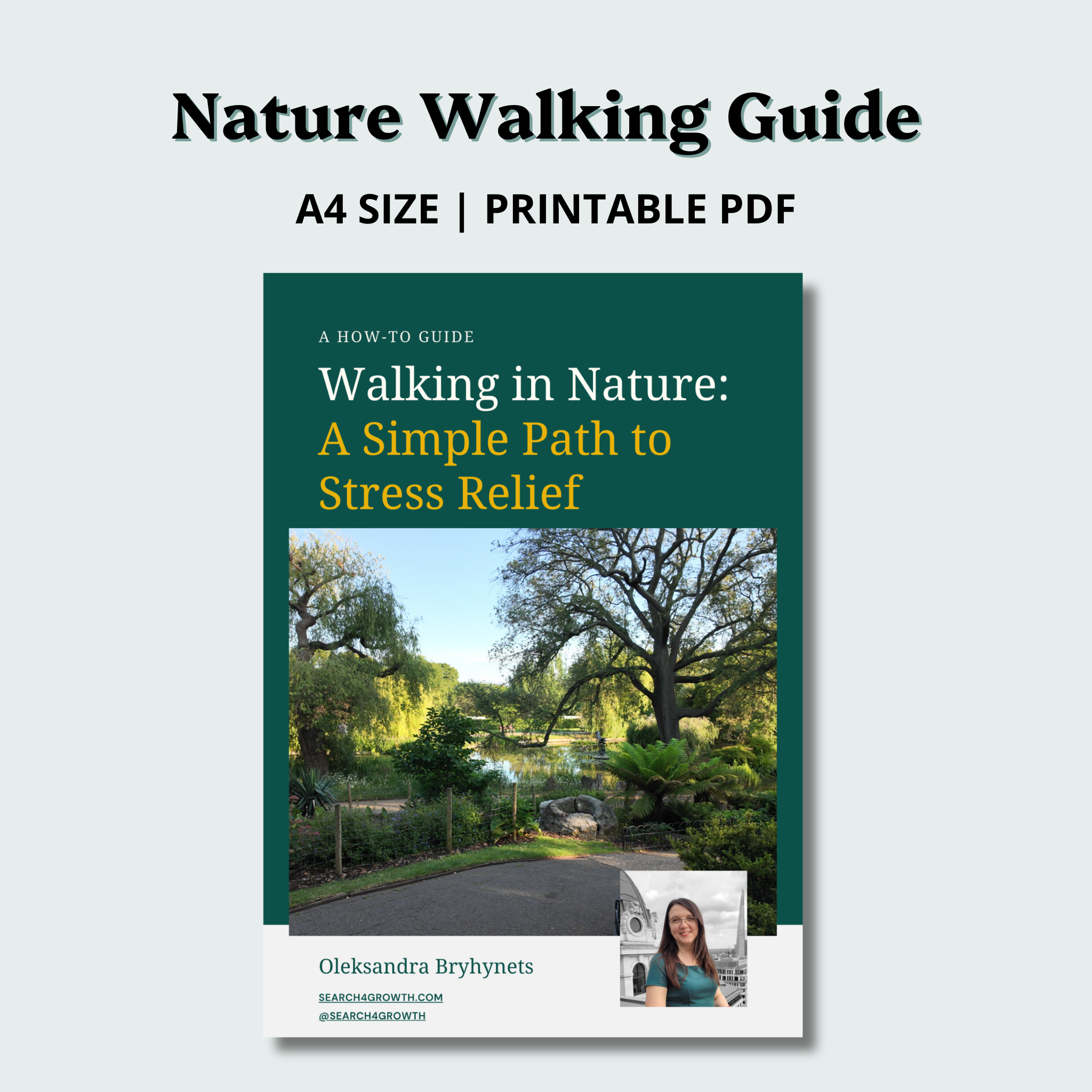 Nature Walking Guide for Stress Relief