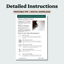 Anxiety Time Technique (Printable PDF)