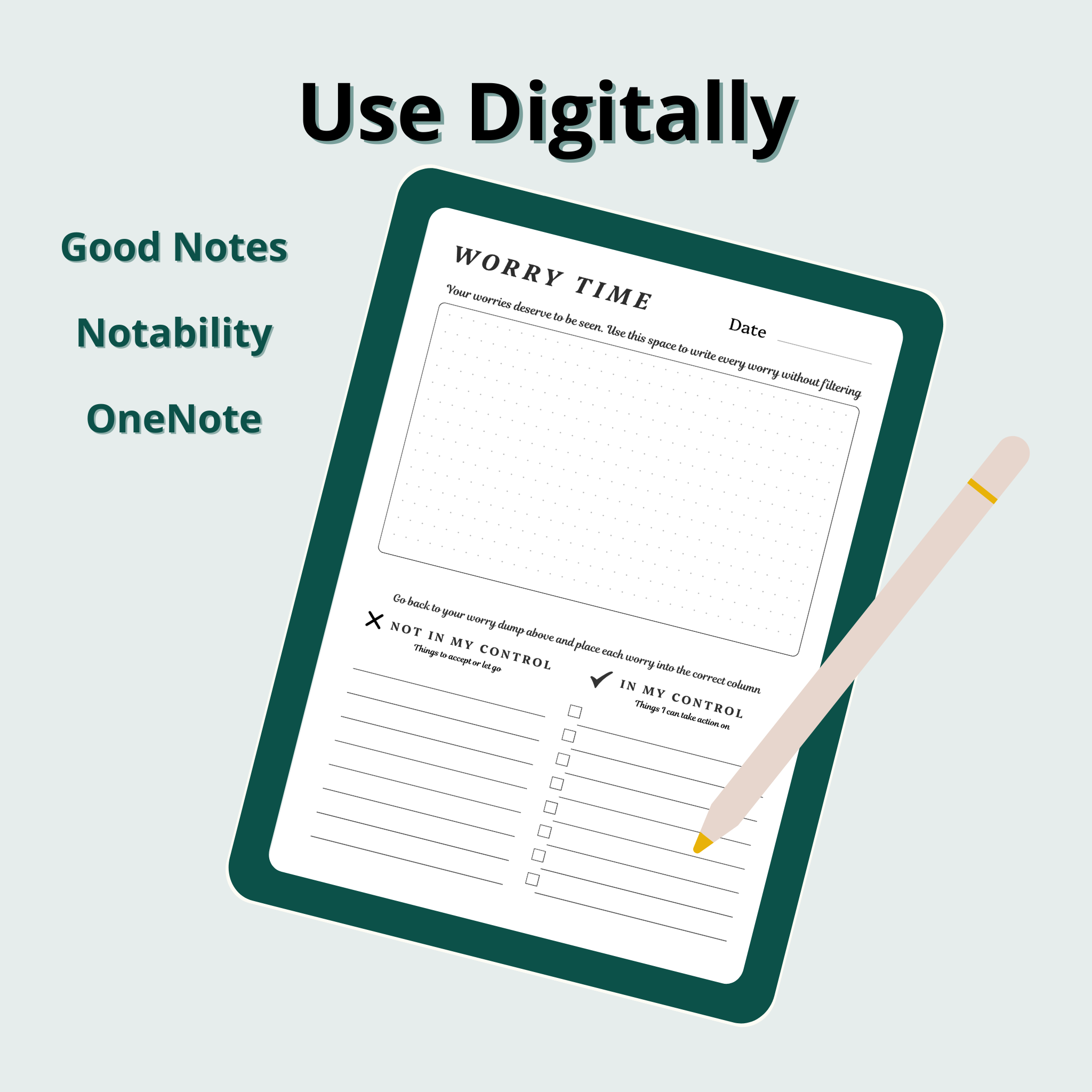 Anxiety Time Technique (Printable PDF)